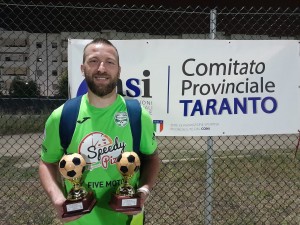 MIGLIORE REALIZZATORE  COPPA ITALIA 2024/25  1^ FASE e 2^ FASE NARDO' FABIO (ASD RUBERT F.C.)